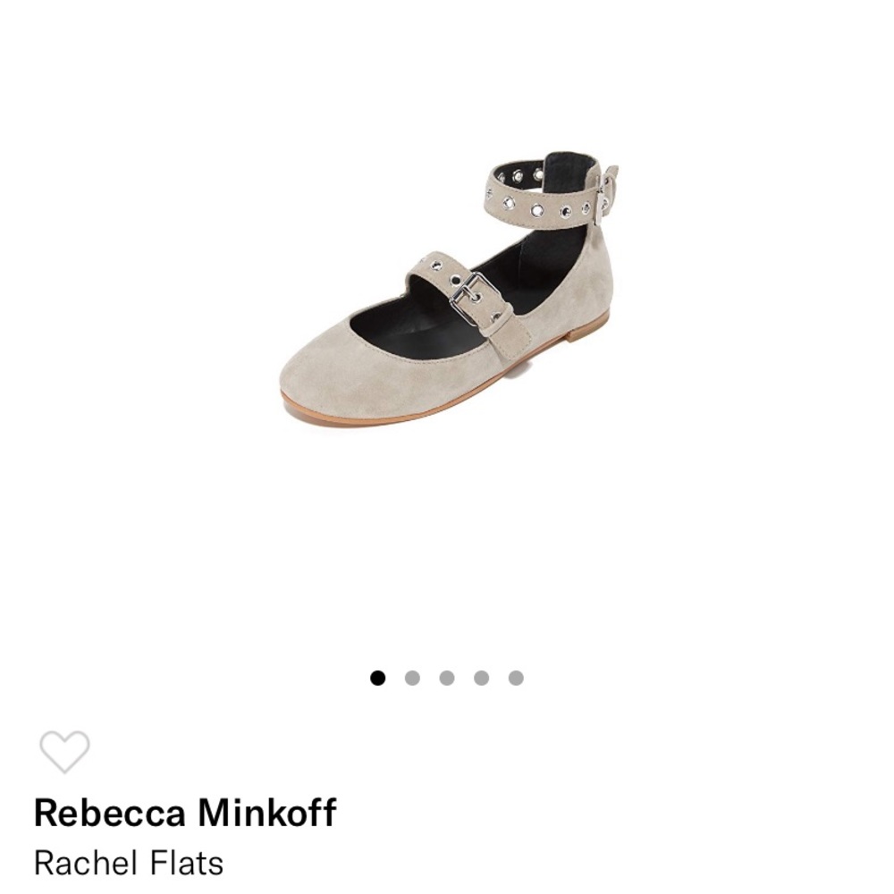 Rebecca Minkoff Suede Buckle Flat